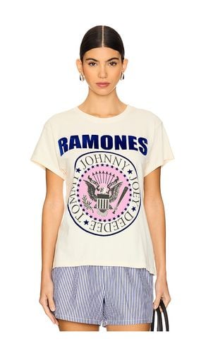 Ramones Classic Seal Tour Tee in Cream. - size L (also in M, S, XL, XS) - DAYDREAMER - Modalova