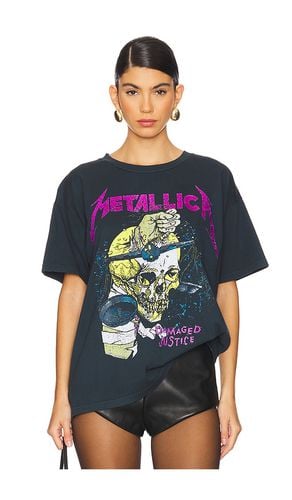 Metallica Damaged Justice Merch Tee in Black. - size L (also in M, S, XL, XS) - DAYDREAMER - Modalova