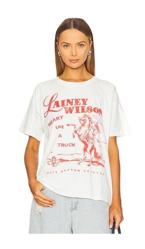 Lainey Wilson Bell Bottom Country Merch Tee in Ivory. - size L (also in S, XL, XS) - DAYDREAMER - Modalova