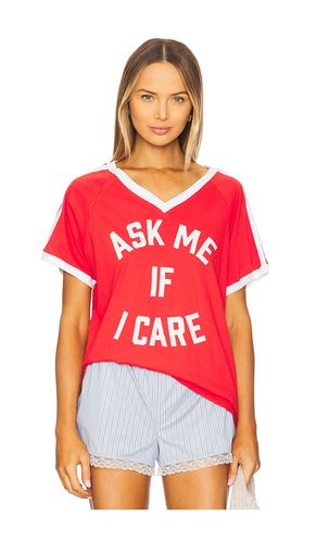 Ask Me If I Care Club Tee in Red. - size S (also in XS) - DAYDREAMER - Modalova