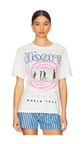 The Doors 1968 World Tour Boyfriend Tee in White. - size L (also in S, XS) - DAYDREAMER - Modalova