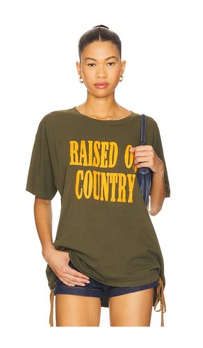 Raised On Country Merch Tee in Army. - size L (also in M, S, XL, XS) - DAYDREAMER - Modalova