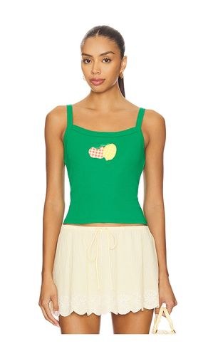 Main Squeeze Tank Top in Green. - size L (also in M, S, XL, XS) - DAYDREAMER - Modalova