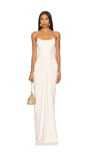 Pearl Gown in Cream. - size M (also in XS) - Deme by Gabriella - Modalova