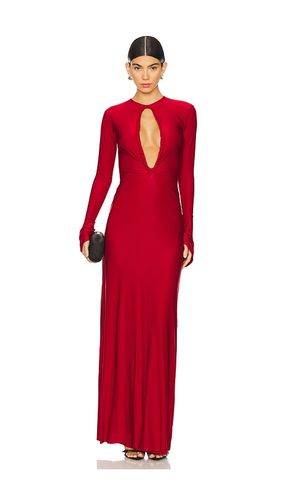 Kai Gown in Burgundy. - size M (also in XL) - Deme by Gabriella - Modalova
