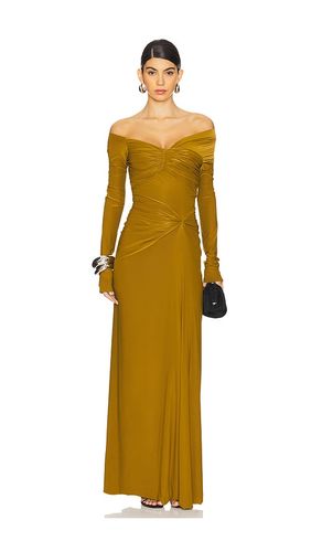 Connie Gown in Olive. - size L (also in S, XS) - Deme by Gabriella - Modalova