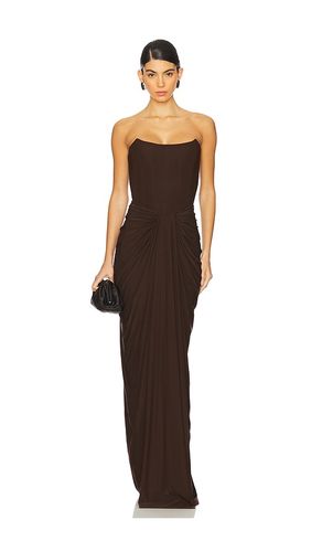 Pearl Gown in Chocolate. - size M (also in XS) - Deme by Gabriella - Modalova