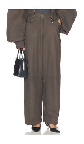 Canna Pants in Brown. - size L (also in M, S, XL, XS) - Deme by Gabriella - Modalova