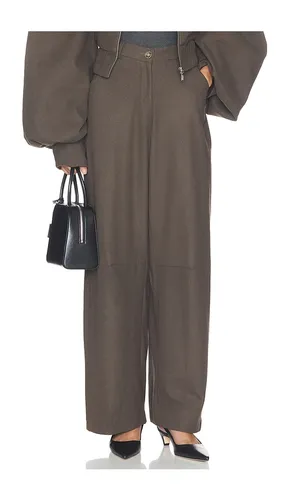 Canna Pants in Brown. - size S (also in XS, L, XL) - Deme by Gabriella - Modalova