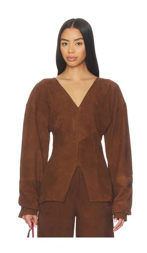 The Chelsea Top in Brown. - size L (also in M) - Deme by Gabriella - Modalova