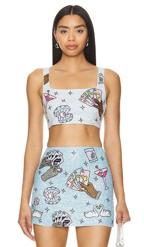 Vegas Crop Top in Baby . - size M (also in XS) - Oceanus - Modalova