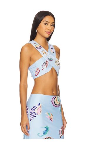 KShell Hand Beaded Top in . Size L. Also in XS - Oceanus - Modalova