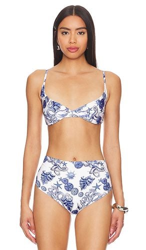 Bruna Bikini Top in White. - size L (also in M, S) - Oceanus - Modalova