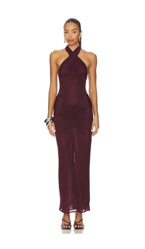 Genevieve Dress in Burgundy. - size S (also in M, L) - DELFI - Modalova