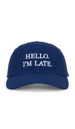 Hello I'm Late Dad Hat in - DEPARTURE - Modalova