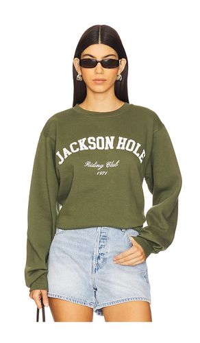 Jackson Hole Sweatshirt in Olive. - size L (also in M, S) - DEPARTURE - Modalova