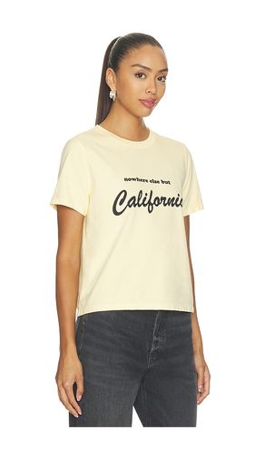 Nowhere else but california boxy tee in color yellow size S (also in M, L) - DEPARTURE - Modalova