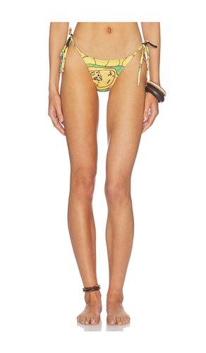 Frutas Bikini Bottom in Yellow. - size L (also in M, XS) - Donde Esteban - Modalova