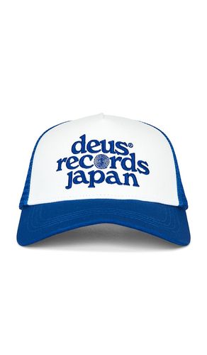 Strata trucker hat in color blue size all - Deus Ex Machina - Modalova