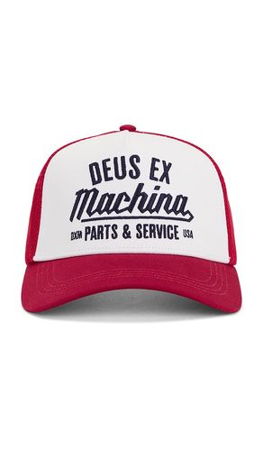 Overbite Trucker Hat in Red - Deus Ex Machina - Modalova