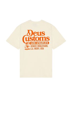 Raptor Tee in Cream. - size L (also in S) - Deus Ex Machina - Modalova
