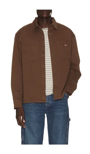 Garment Dyed Work Shirt in Brown. - size M (also in XL/1X, XXL/2X) - Dickies - Modalova