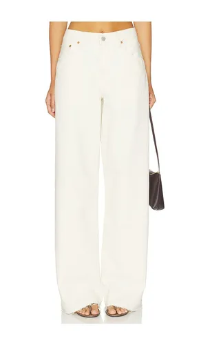 Teri Wide Leg Jean in Cream. - size 24 (also in 25, 26, 27, 28, 30, 31) - Denimist - Modalova