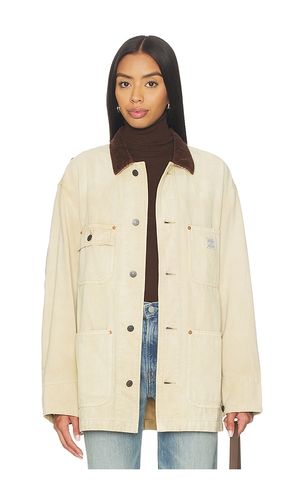 Oversized Chore Jacket in Tan. - size L (also in XXS) - Denimist - Modalova