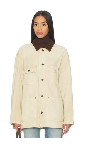 Oversized Chore Jacket in Tan. - size L (also in XXS) - Denimist - Modalova