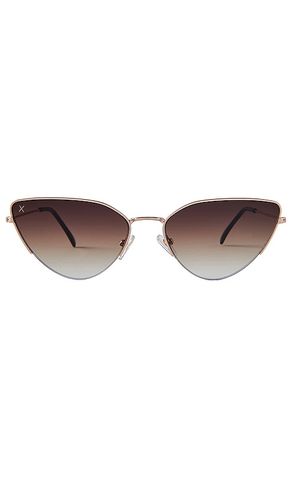 Fairfax Sunglasses in Metallic Gold - dime optics - Modalova