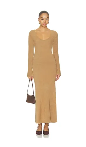 Hannah Dress in Tan. - size M (also in S, XS) - Dodiee - Modalova