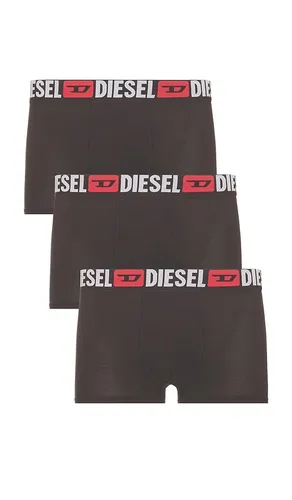 Three-Pack All Over Logo Waist Boxers in . - size L (also in M, S, XXL/2X) - Diesel - Modalova