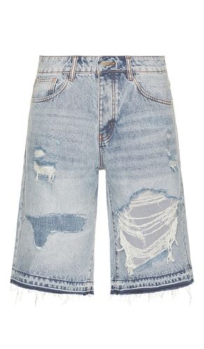 Repair Denim Short in Blue. - size 30 (also in 32, 34, 36) - Diet Starts Monday - Modalova