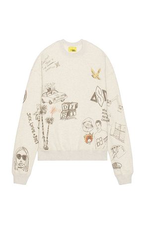SWEATSHIRT MIT RUNDHALSAUSSCHNITT DOODLE in . Größe S. Also in L - Diet Starts Monday - Modalova
