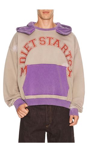Collegiate Overlap Hoodie in . Size L. Also in M, S, XL/1X - Diet Starts Monday - Modalova