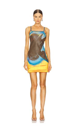 Vestido hoppyn en color brown,yellow,orange,blue talla L en - Brown,Yellow,Orange,Blue. Talla L (también en M, S, XS) - Diesel - Modalova