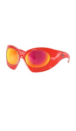 Diesel Oval Sunglasses in Red - Diesel - Modalova