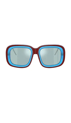 Diesel Square Sunglasses in Blue - Diesel - Modalova
