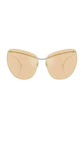 Diesel Round Sunglasses in Yellow - Diesel - Modalova