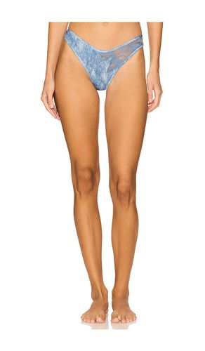 X Savage X Fenty Lace Thong in Blue. - size L (also in M, S, XL, XS) - Diesel - Modalova