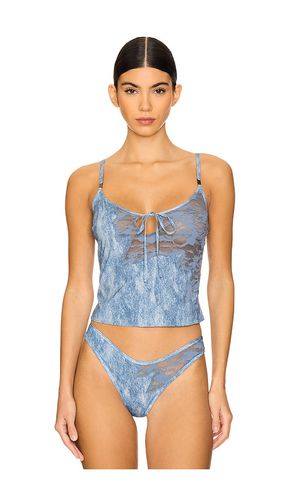 X Savage Lace Sleep Cami in Slate. - size L (also in M, S, XL, XS) - Diesel - Modalova