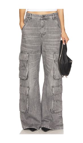 Sire Cargo Wide Leg Jeans in Grey. - size 26 (also in 29) - Diesel - Modalova