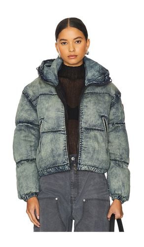 W-aves Puffer Jacket in Blue. - size 36/2 (also in 38/4, 40/6, 44) - Diesel - Modalova