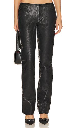 Pantalones cuero netra en color talla 36/2 en - Black. Talla 36/2 (también en 40/6, 44) - Diesel - Modalova