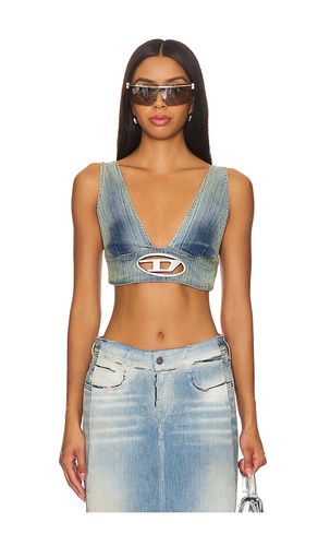 Deellys Bralette Top in Blue. - size L (also in M, S, XL) - Diesel - Modalova