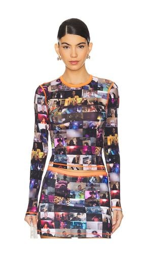 Printed Long Sleeve Top in . Taglia M, S, XS, XXS - Diesel - Modalova