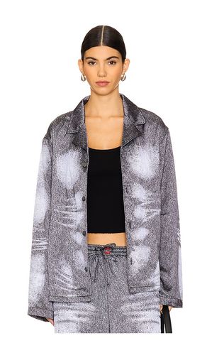Top noche stains and trompe en color charcoal talla S en - Charcoal. Talla S (también en XS, XXL) - Diesel - Modalova
