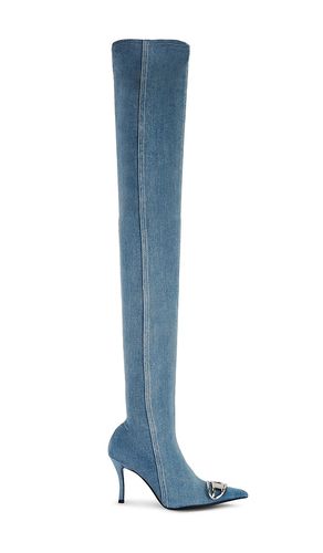 D-venus Tbt D Over The Knee Boots in Blue. - size 35 (also in 36, 37, 38, 39, 40) - Diesel - Modalova