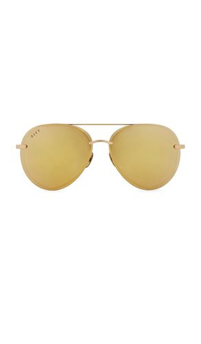 Gafas de sol lenox en color oro metálico talla all en & Brilliant Mirror Polarized - Metallic . Talla all - DIFF EYEWEAR - Modalova