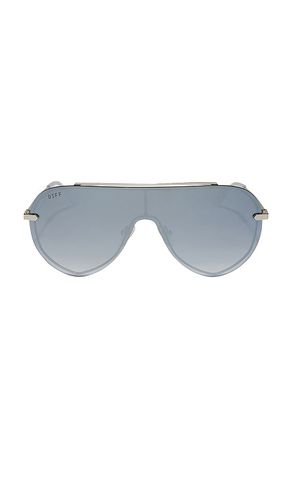 Imani Sunglasses in Metallic Silver - DIFF EYEWEAR - Modalova